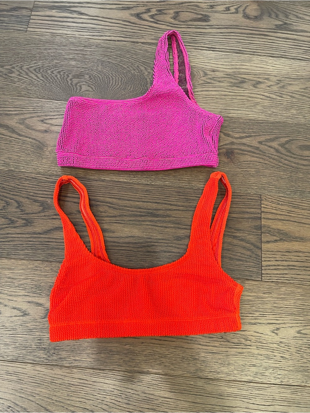 Good American Bikini Tops Lot sz 1/2 Small